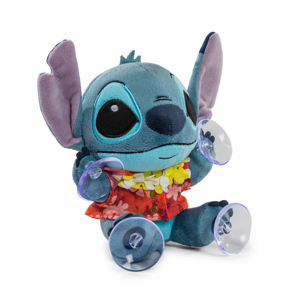 Disney Stitch in Hawaiian Shirt Plush Window Clinger - Image 2