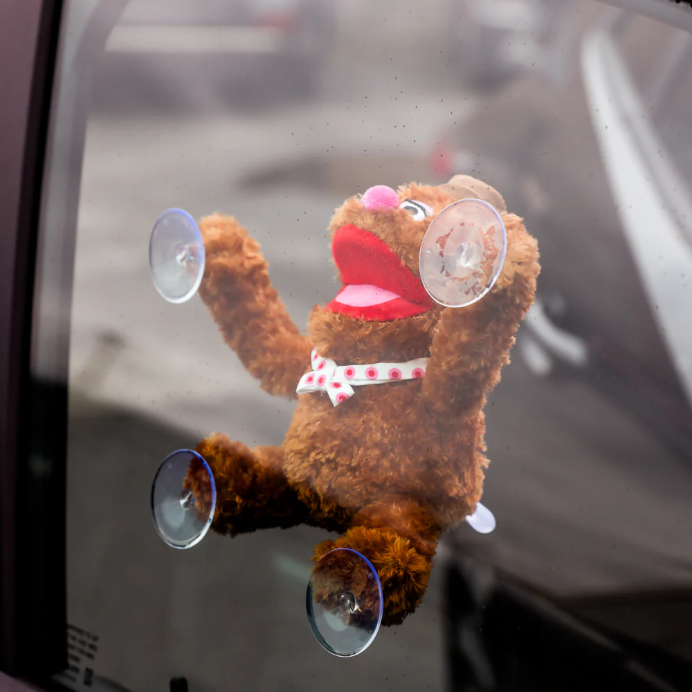 Disney The Muppets Fozzie Bear 6" Plush Window Clinger - Image 5