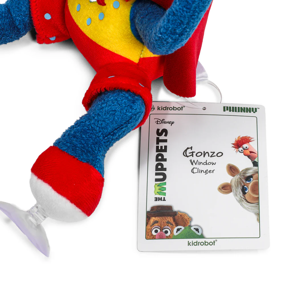 Disney The Muppets Gonzo the Great 6" Plush Window Clinger - Image 4
