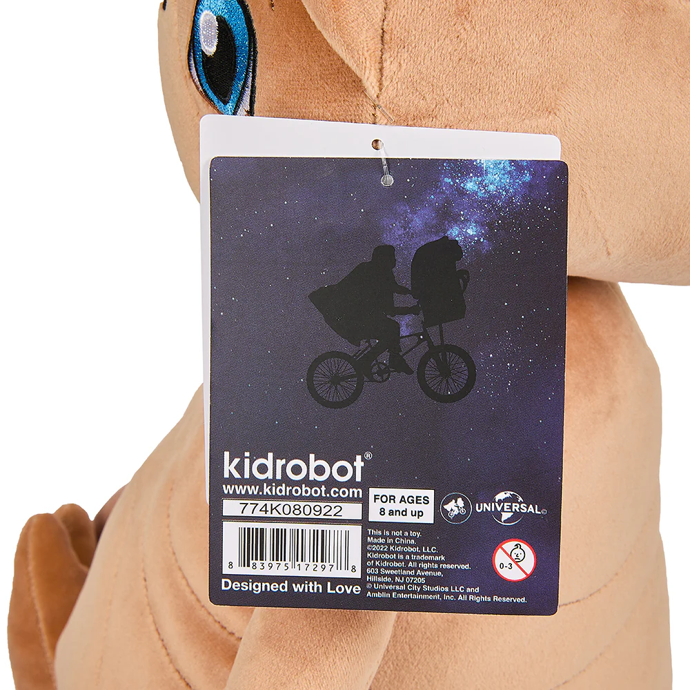 E.T. the Extra-Terrestrial Ouch 13" Interactive Plush with Light-Up Chest & Finger - Image 16