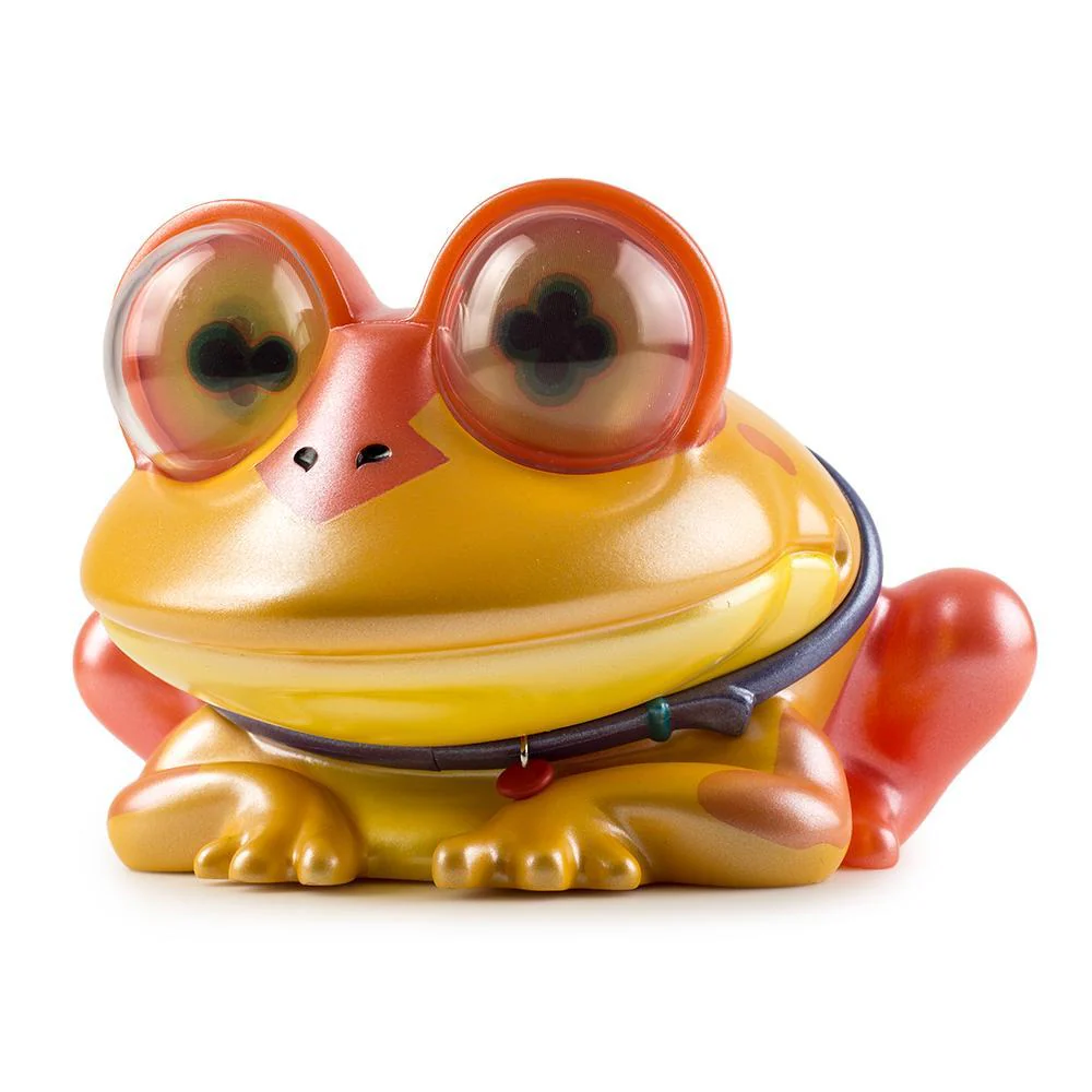 Futurama All Hail Hypnotoad 6" Metallic Art Figure by Kidrobot - Image 4