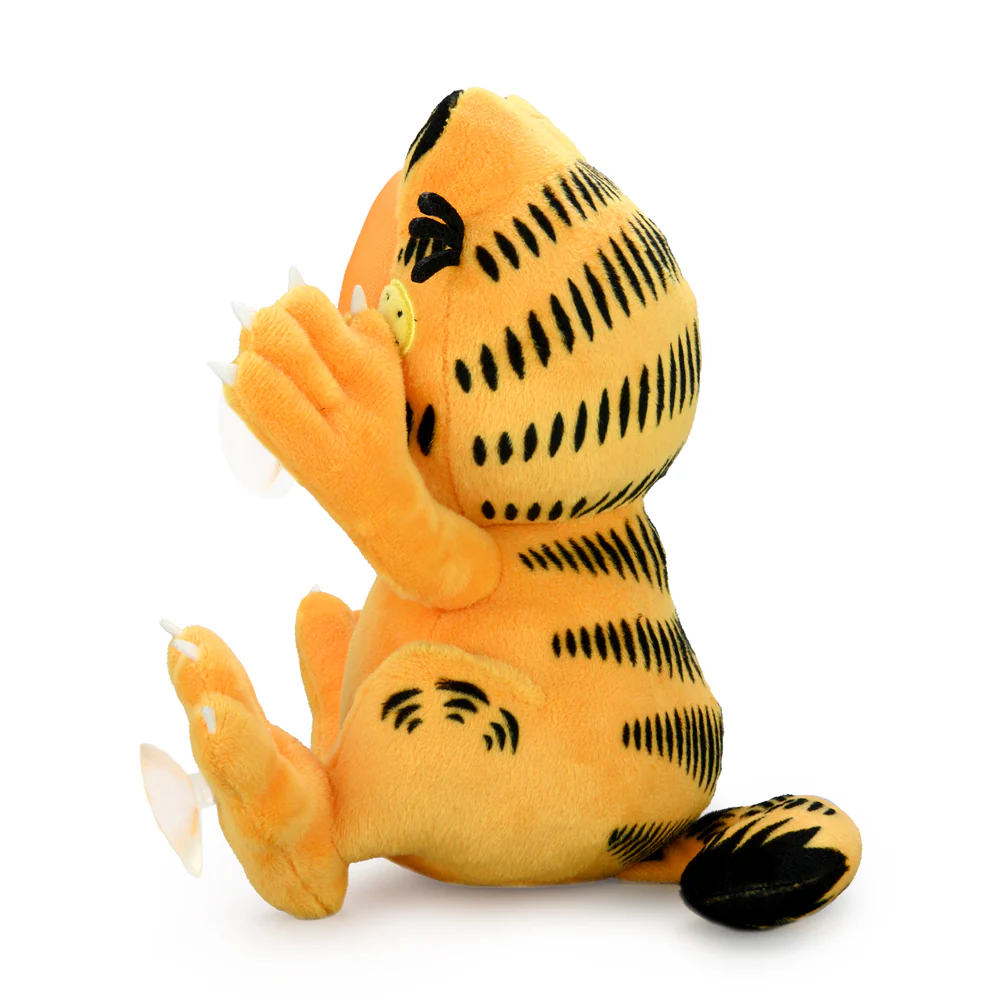 Garfield 8" Plush Suction Cup Window Clinger by Kidrobot - Relaxed Edition - SOLD OUT - Image 6