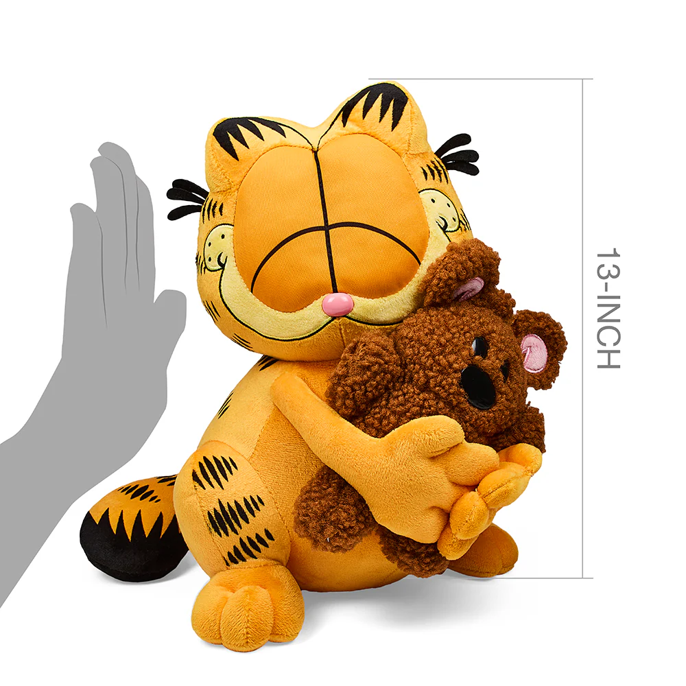 Garfield and Pooky 13" Medium Plush by Kidrobot - Image 9