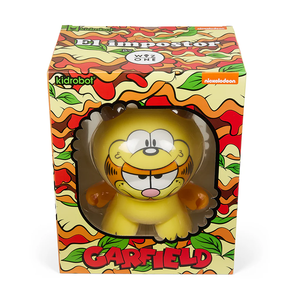Garfield "El Impostor" 8-inch Dunny Art Figure by WuzOne - Image 5