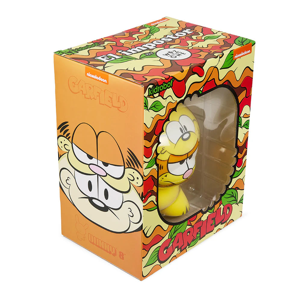 Garfield "El Impostor" 8-inch Dunny Art Figure by WuzOne - Image 6