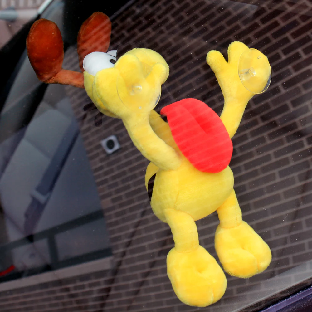 Garfield Odie 8" Plush Suction Cup Window Clinger by Kidrobot - Image 8