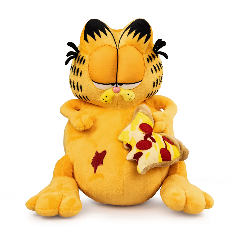 Garfield Overstuffed Pizza 13" Medium Plush by Kidrobot - SOLD OUT - Image 5