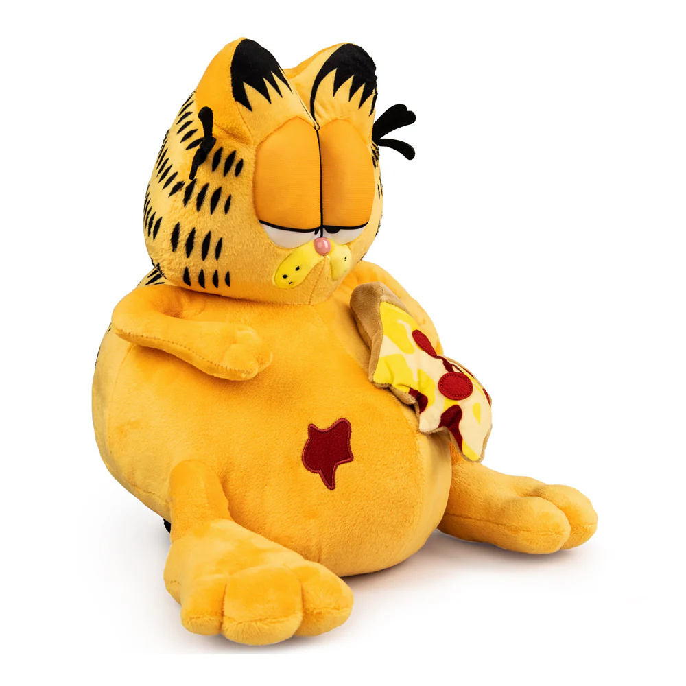 Garfield Overstuffed Pizza 13" Medium Plush by Kidrobot - SOLD OUT - Image 9