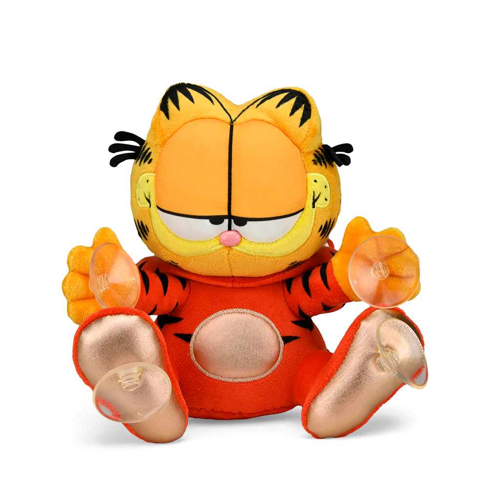 Garfield Year of the Tiger 8" Plush Window Clinger - Red Edition - Image 4