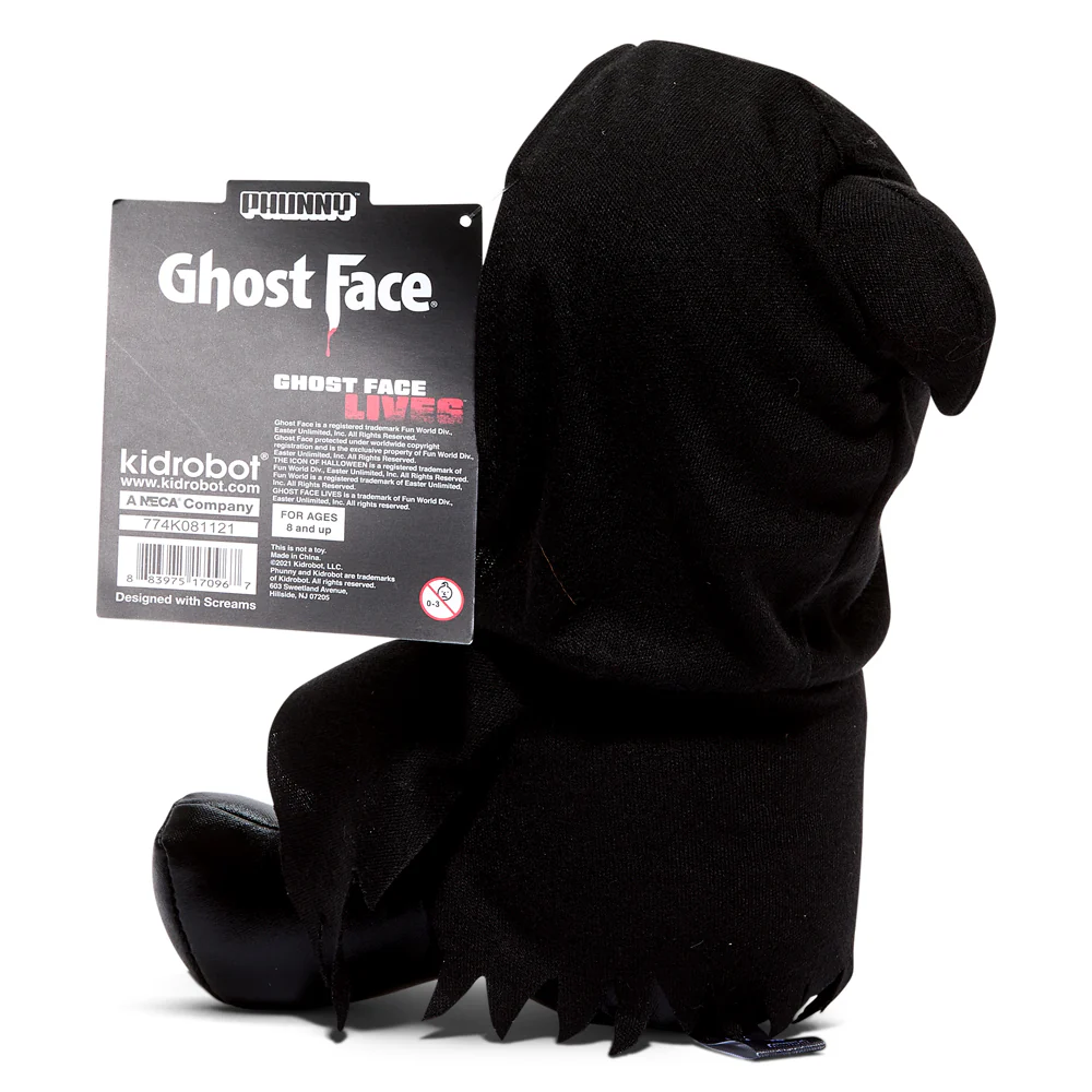 Ghost Face 8" Phunny Plush by Kidrobot - Image 7