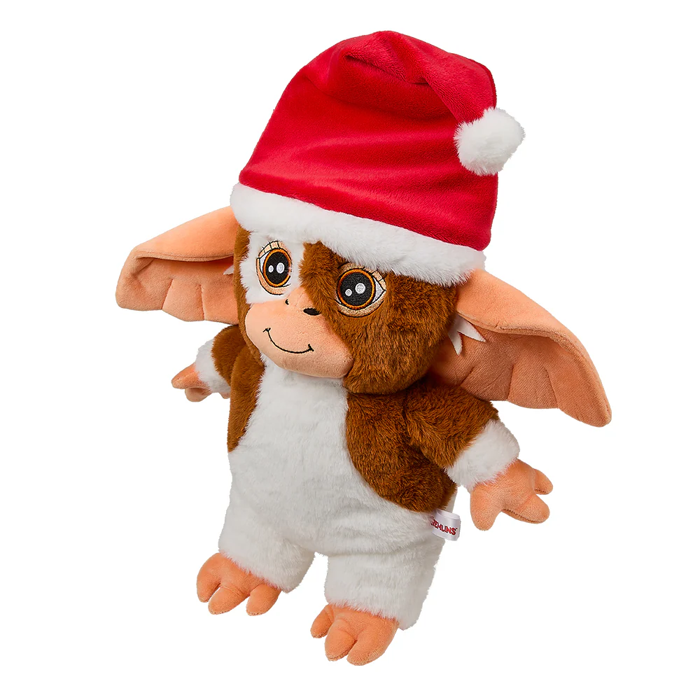 Gremlins Holiday Gizmo with Santa Hat 13” Plush - Image 2