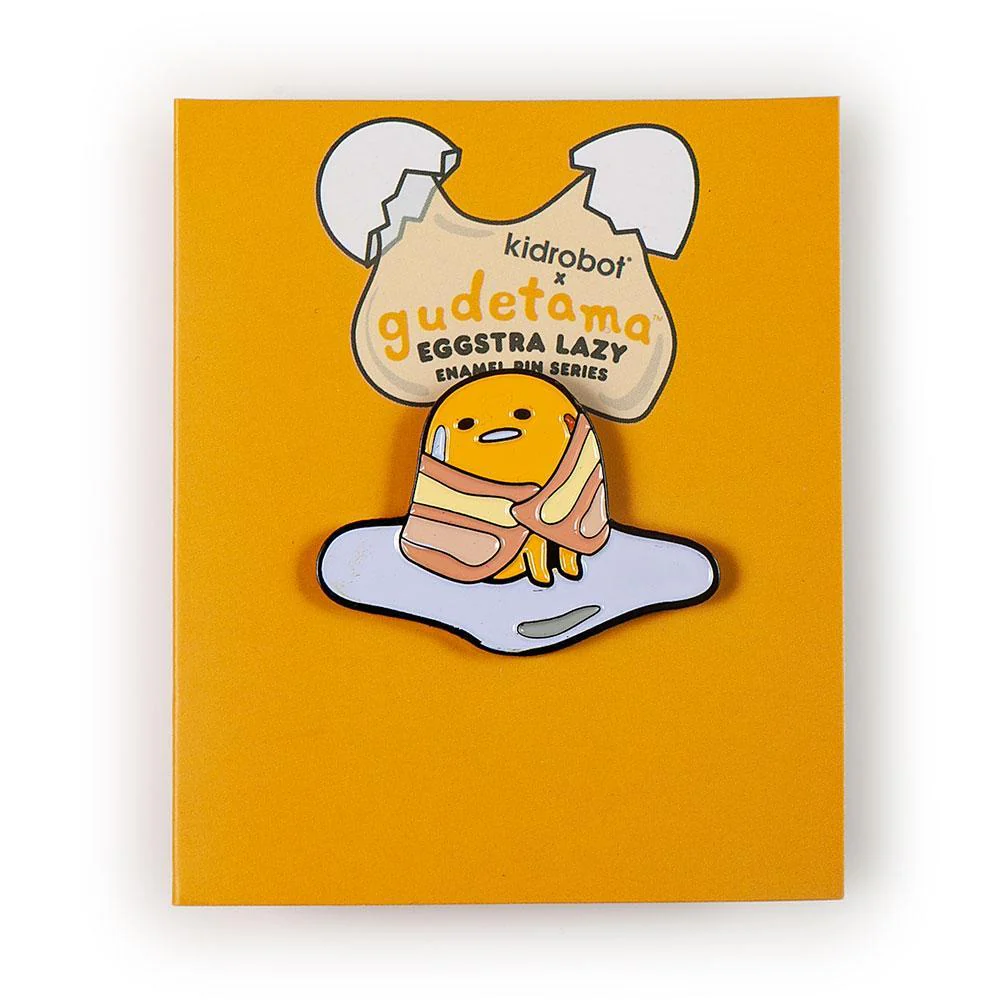 Gudetama Eggstra Lazy Enamel Pin Series by Kidrobot x Sanrio - Image 16