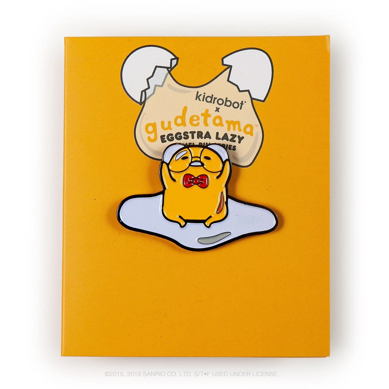 Gudetama Eggstra Lazy Enamel Pin Series by Kidrobot x Sanrio - Image 8