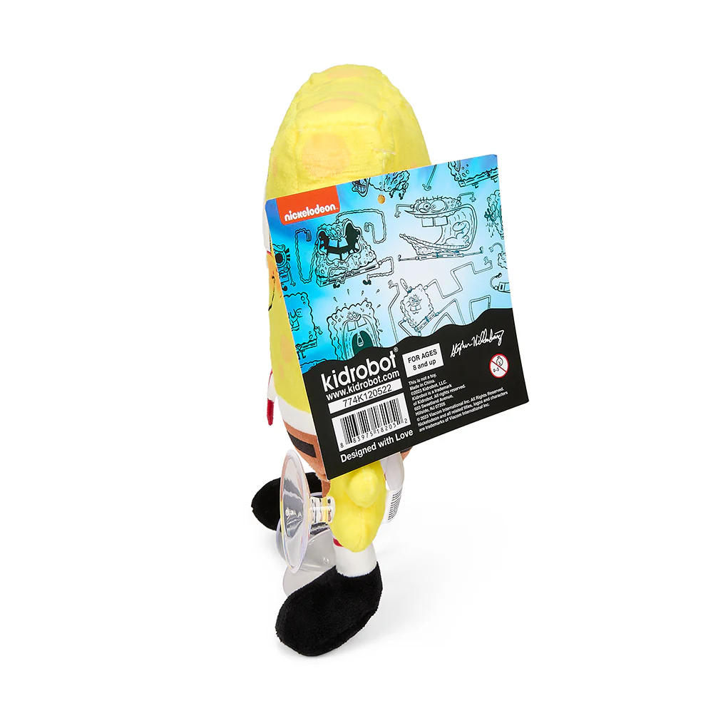 SpongeBob SquarePants - 8" Plush Window Clinger - Happy SpongeBob - Image 9