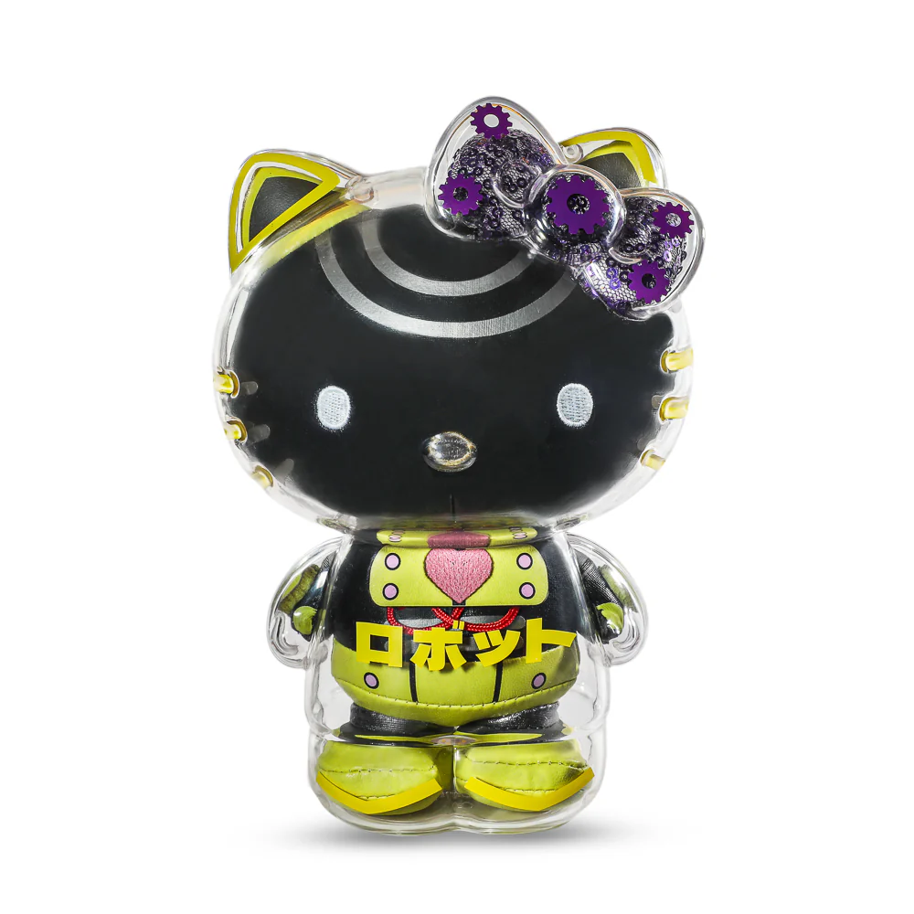 Hello Kitty® 8” Plush Clear Shell Robot Figure - Kidrobot.com Exclusive - Image 2