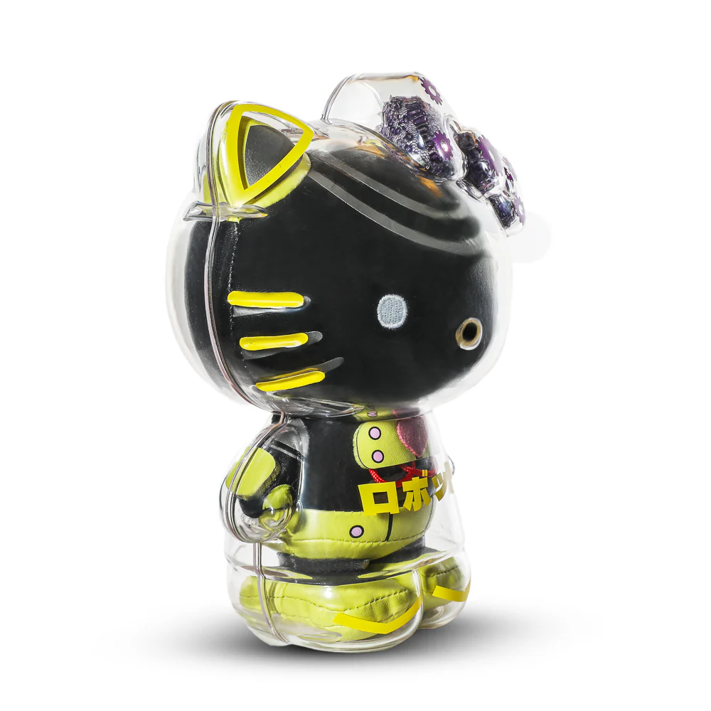 Hello Kitty® 8” Plush Clear Shell Robot Figure - Kidrobot.com Exclusive - Image 3