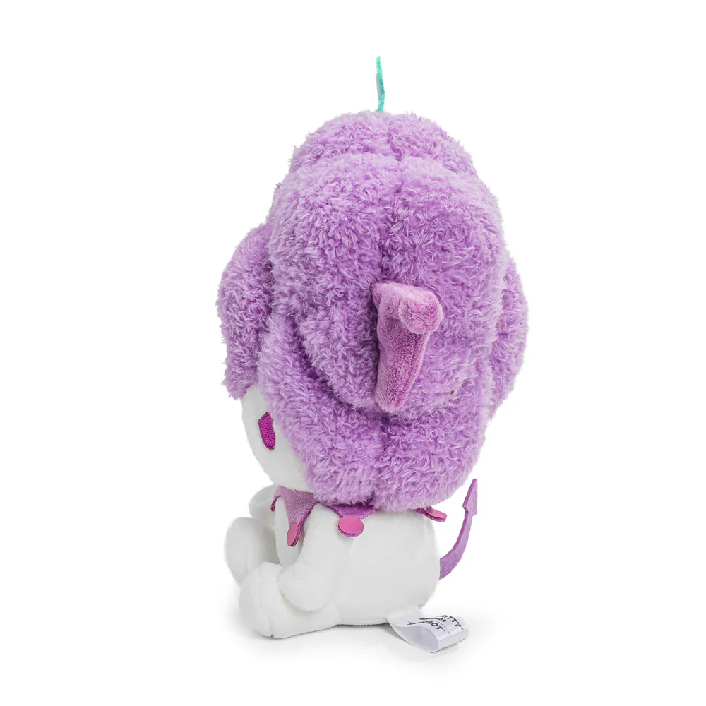 Hello Kitty® and Friends Grape Kuromi™ Phunny Plush - Image 5