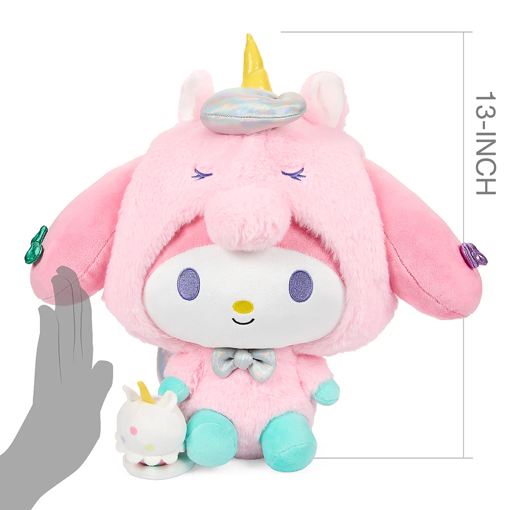 Hello Kitty® and Friends My Melody Unicorn 13" Plush - Image 9