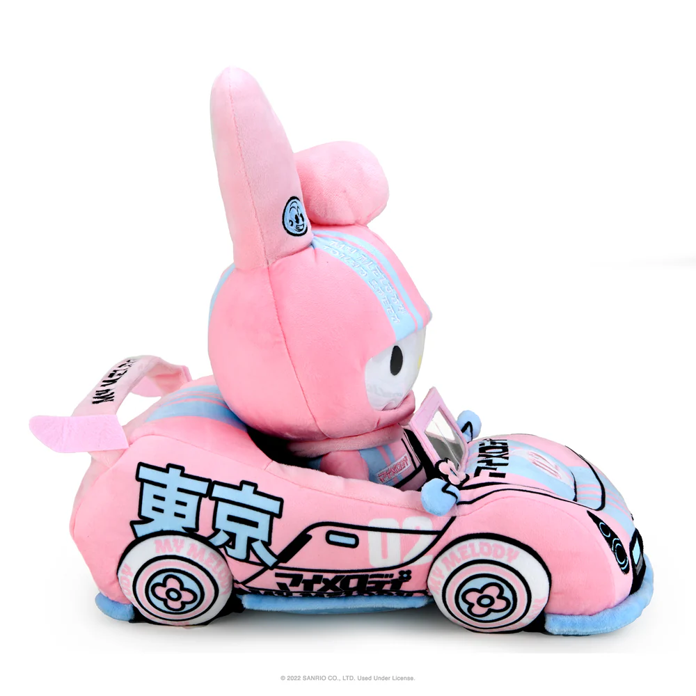 Hello Kitty® and Friends Tokyo Speed Racer 13" Plush 4-Pack Bundle - Badtz-maru®, Hello Kitty, Kuromi & My Melody® (PRE-ORDER) - Image 44