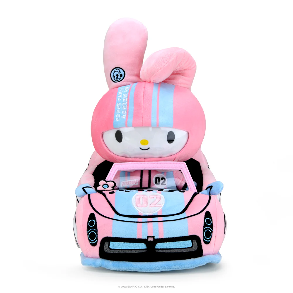 Hello Kitty® and Friends Tokyo Speed Racer 13" Plush 4-Pack Bundle - Badtz-maru®, Hello Kitty, Kuromi & My Melody® (PRE-ORDER) - Image 50