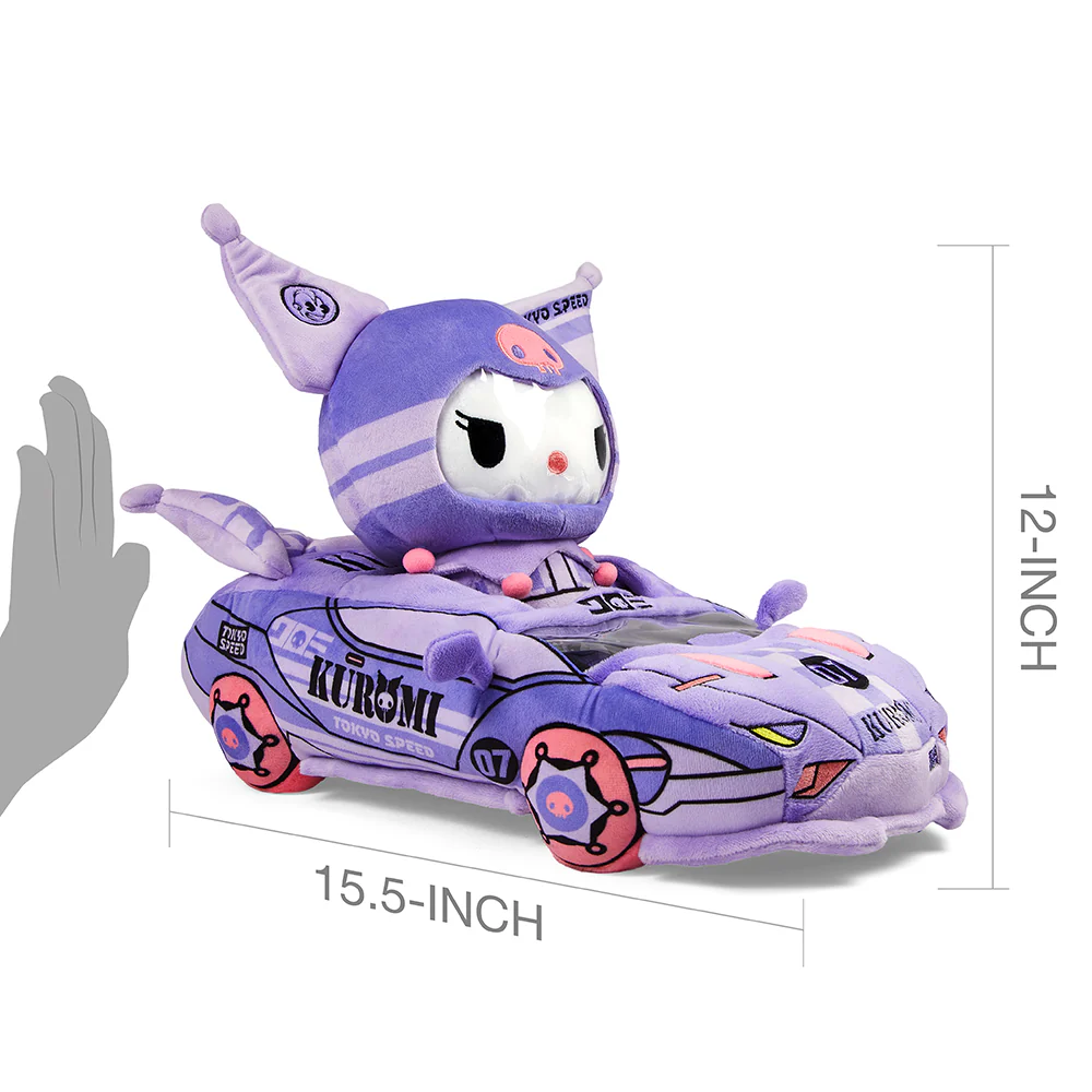 Hello Kitty® and Friends Tokyo Speed Racer 13" Plush 4-Pack Bundle - Badtz-maru®, Hello Kitty, Kuromi & My Melody® (PRE-ORDER) - Image 57