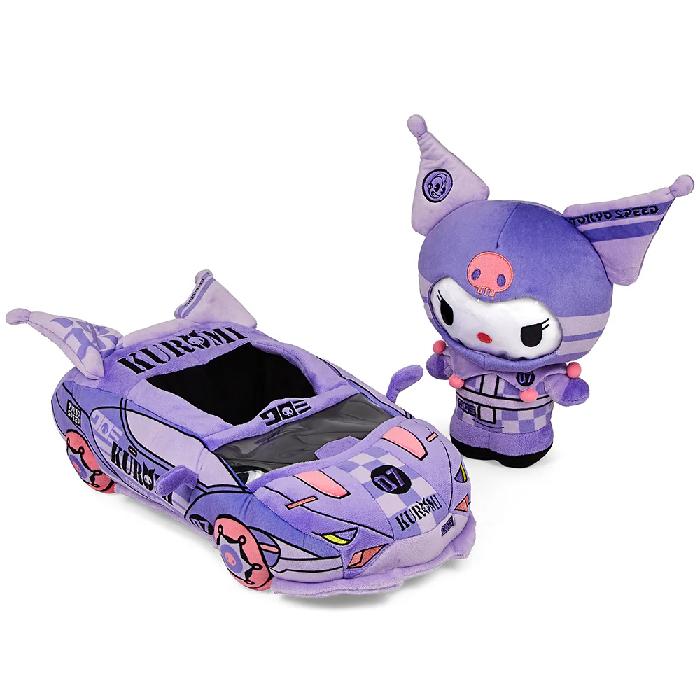 Hello Kitty® and Friends Tokyo Speed Racer 13" Plush 4-Pack Bundle - Badtz-maru®, Hello Kitty, Kuromi & My Melody® (PRE-ORDER) - Image 67