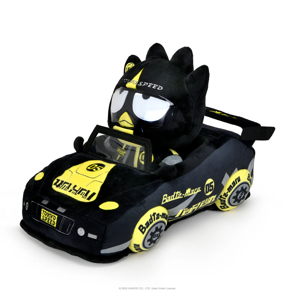 Hello Kitty® and Friends Tokyo Speed Racer 13" Plush 4-Pack Bundle - Badtz-maru®, Hello Kitty, Kuromi & My Melody® (PRE-ORDER) - Image 7