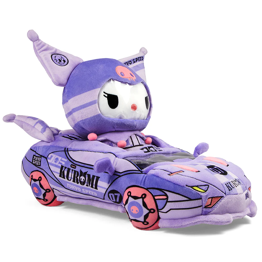 Hello Kitty® and Friends Tokyo Speed Racer 13" Plush 4-Pack Bundle - Badtz-maru®, Hello Kitty, Kuromi & My Melody® (PRE-ORDER) - Image 8