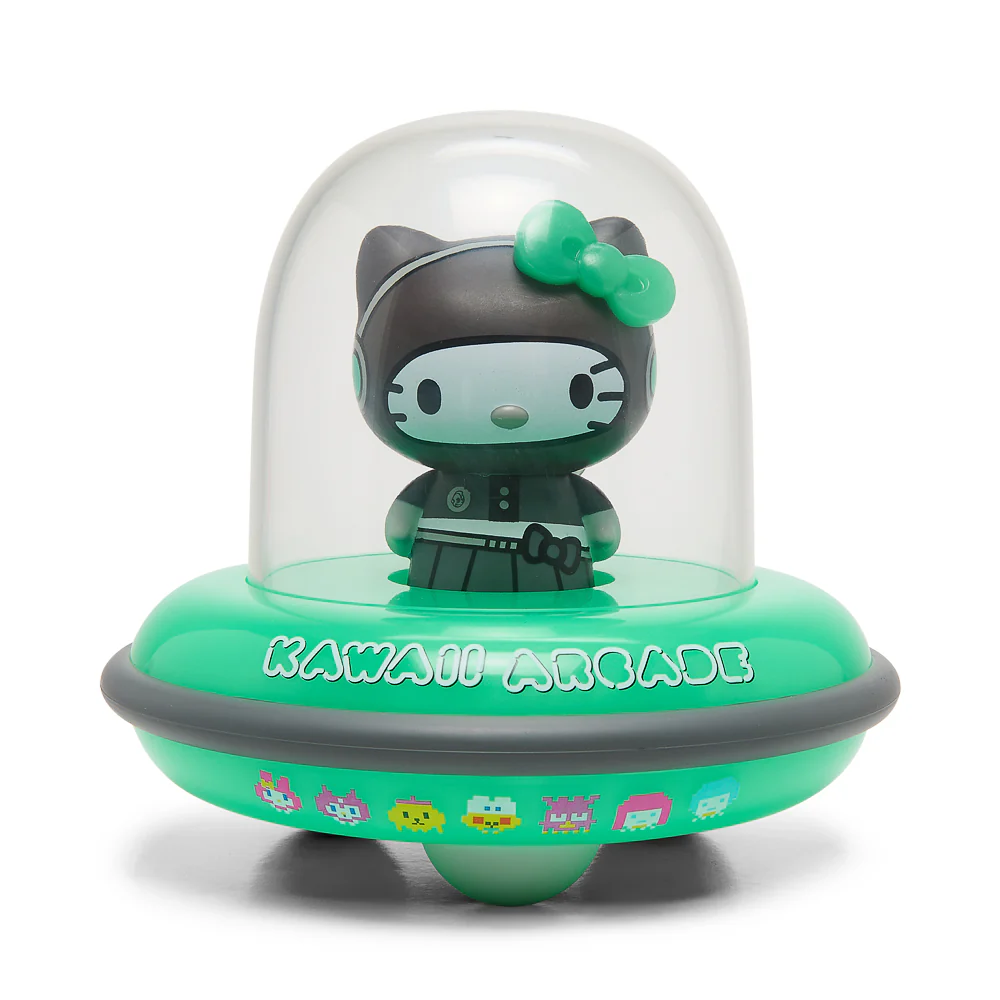 Hello Kitty® UFO Arcade Gamer 5" Vinyl Figure - Glow-in-the-Dark Edition (Limited Edition of 600) - Kidrobot.com Exclusive