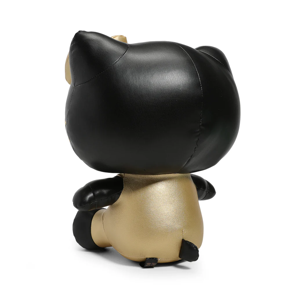 Hello Kitty® Black and Gold Premium Pleather Plush - Image 4