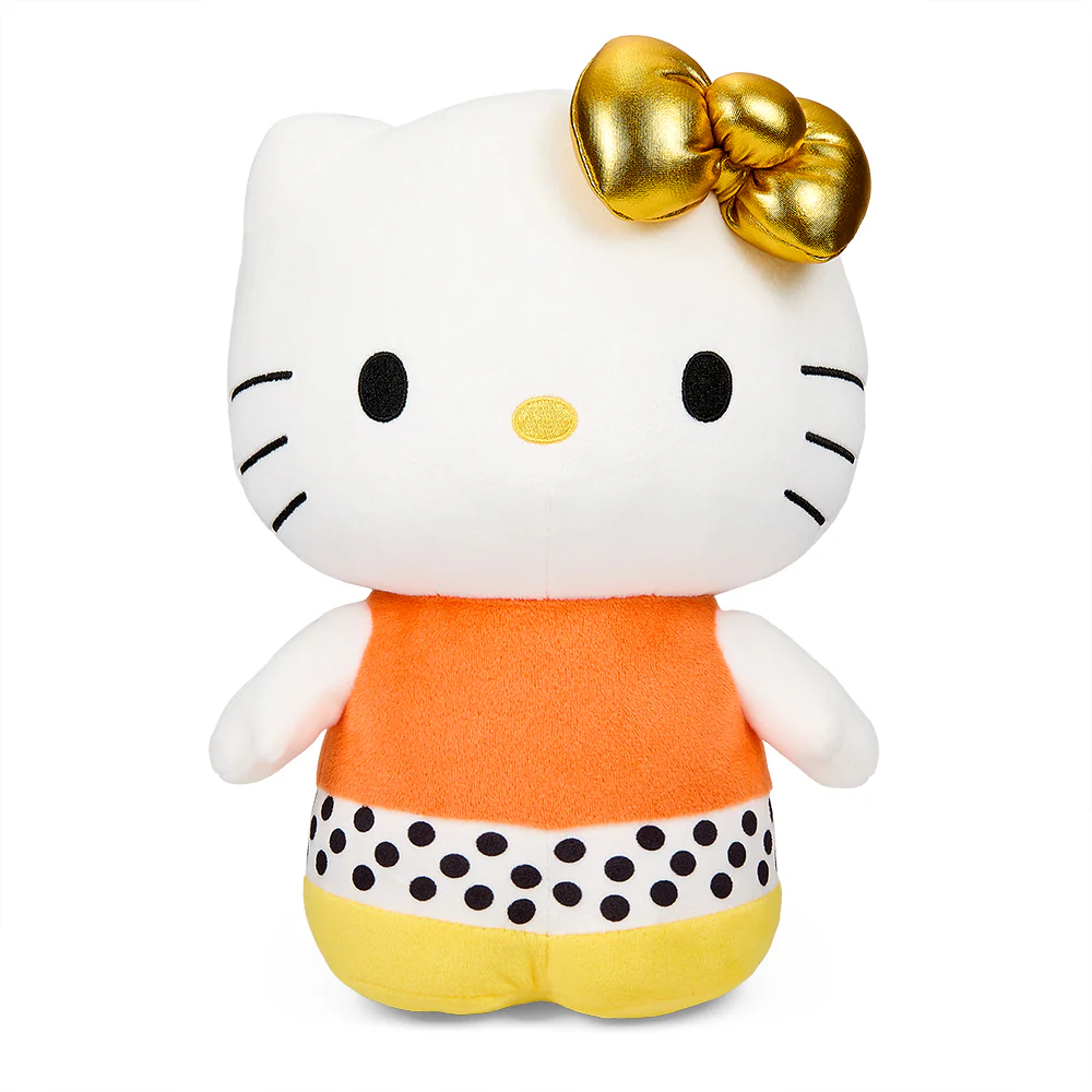 Hello Kitty® 13" Halloween Plush - Candy Corn - Image 7