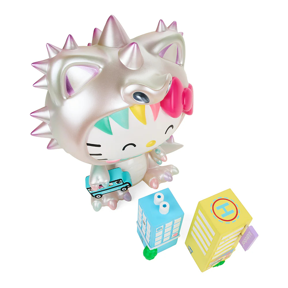 Hello Kitty® Kaiju Cosplay 8" Vinyl Art Figure - Unicorn Edition (2022 Con Exclusive) - SOLD OUT - Image 18