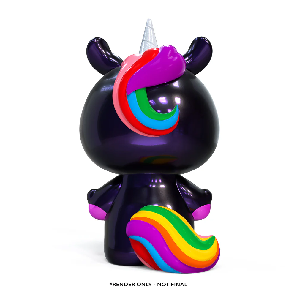 Hello Kitty® Midnight Rainbow Unicorn 36" Art Giant (PRE-ORDER) - Image 6