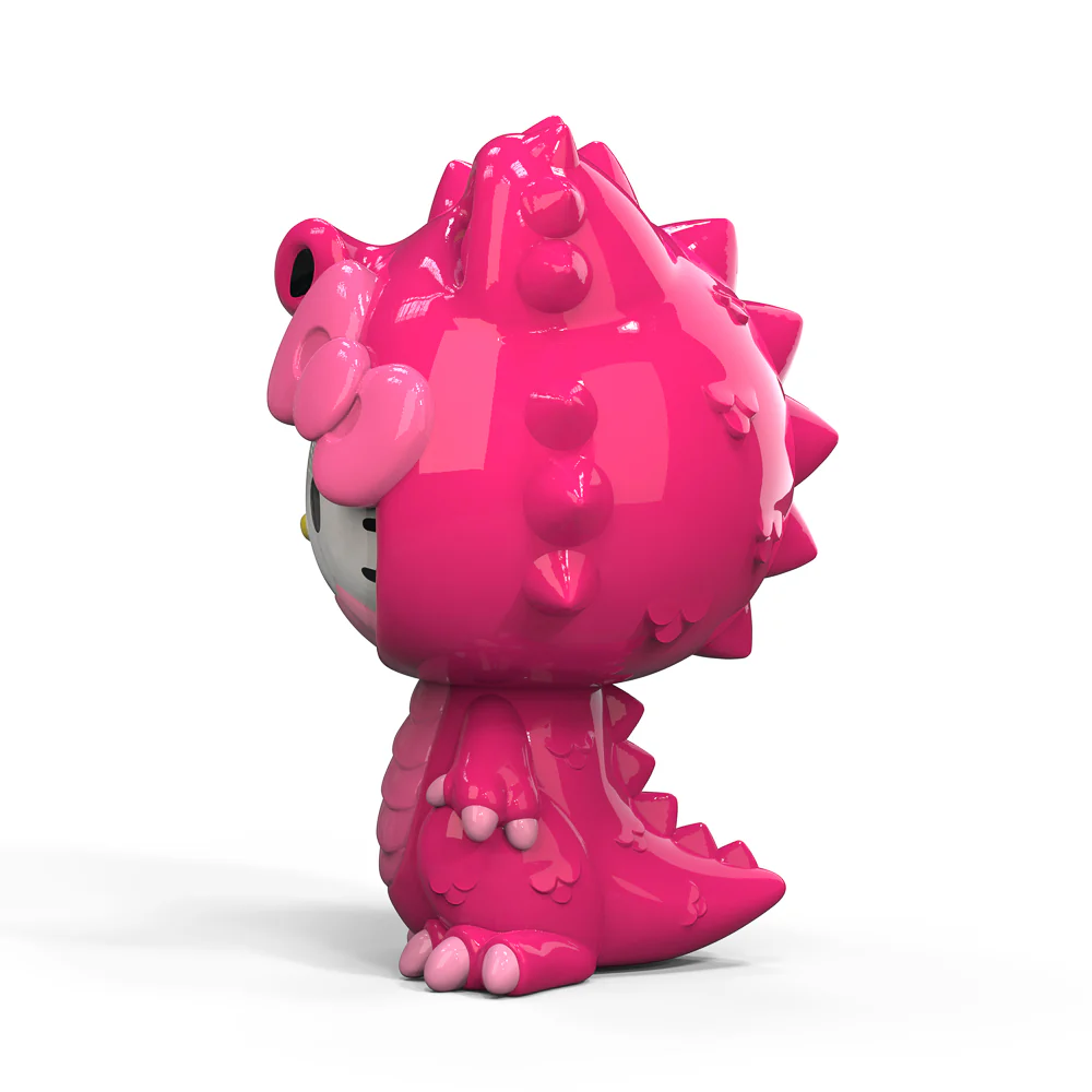 Hello Kitty® Pink Kaiju Monster 36" Art Giant Fiberglass Figure - Limited Edition - Exclusive - SOLD OUT - Image 4