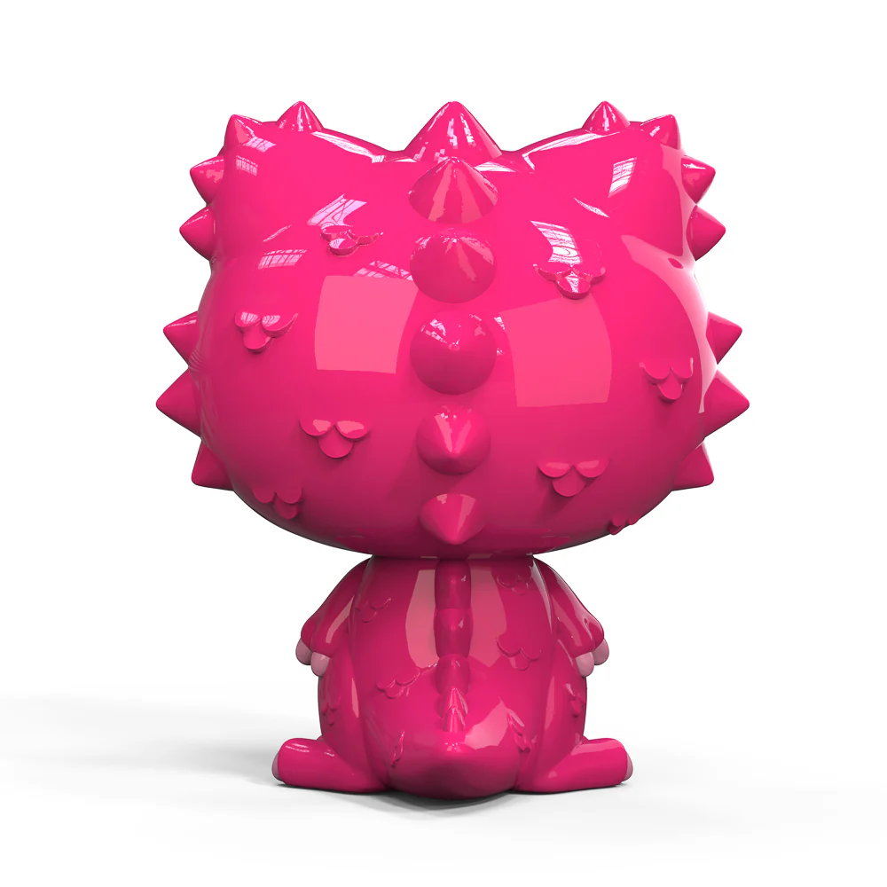 Hello Kitty® Pink Kaiju Monster 36" Art Giant Fiberglass Figure - Limited Edition - Exclusive - SOLD OUT - Image 6