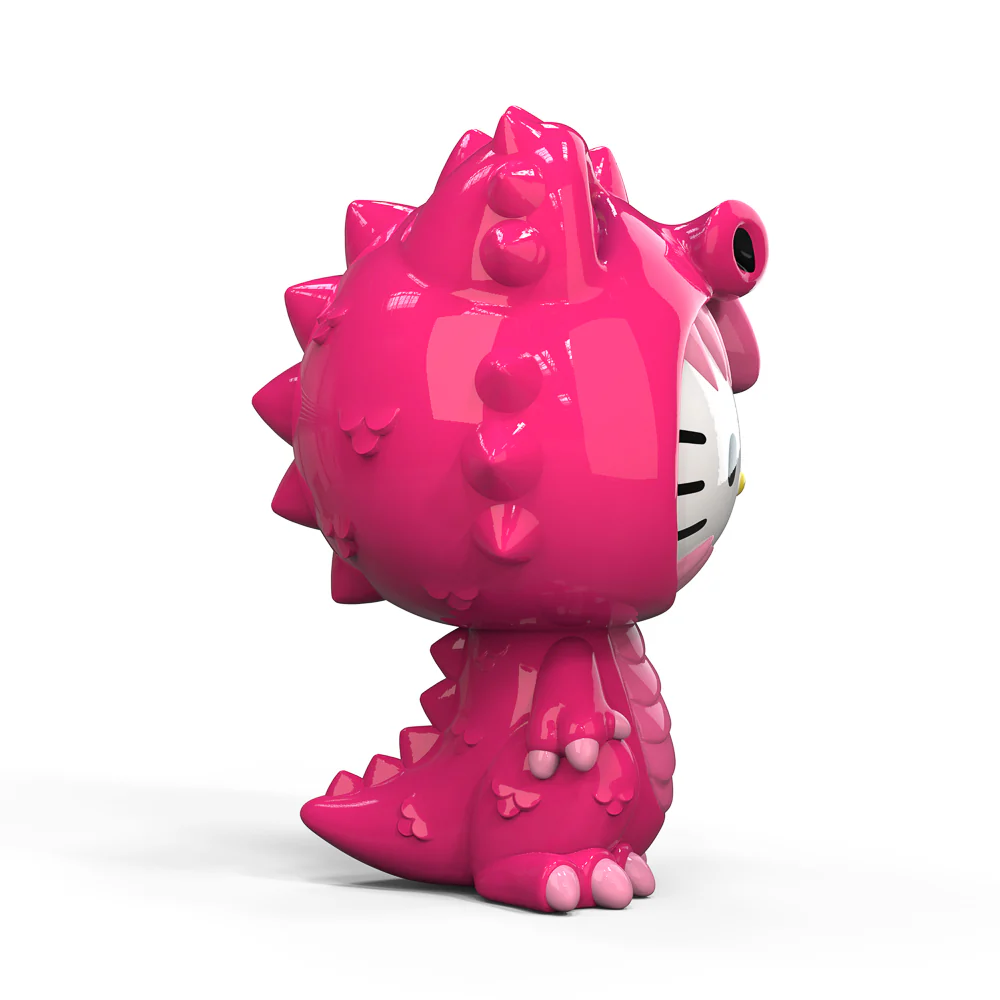 Hello Kitty® Pink Kaiju Monster 36" Art Giant Fiberglass Figure - Limited Edition - Exclusive - SOLD OUT - Image 8