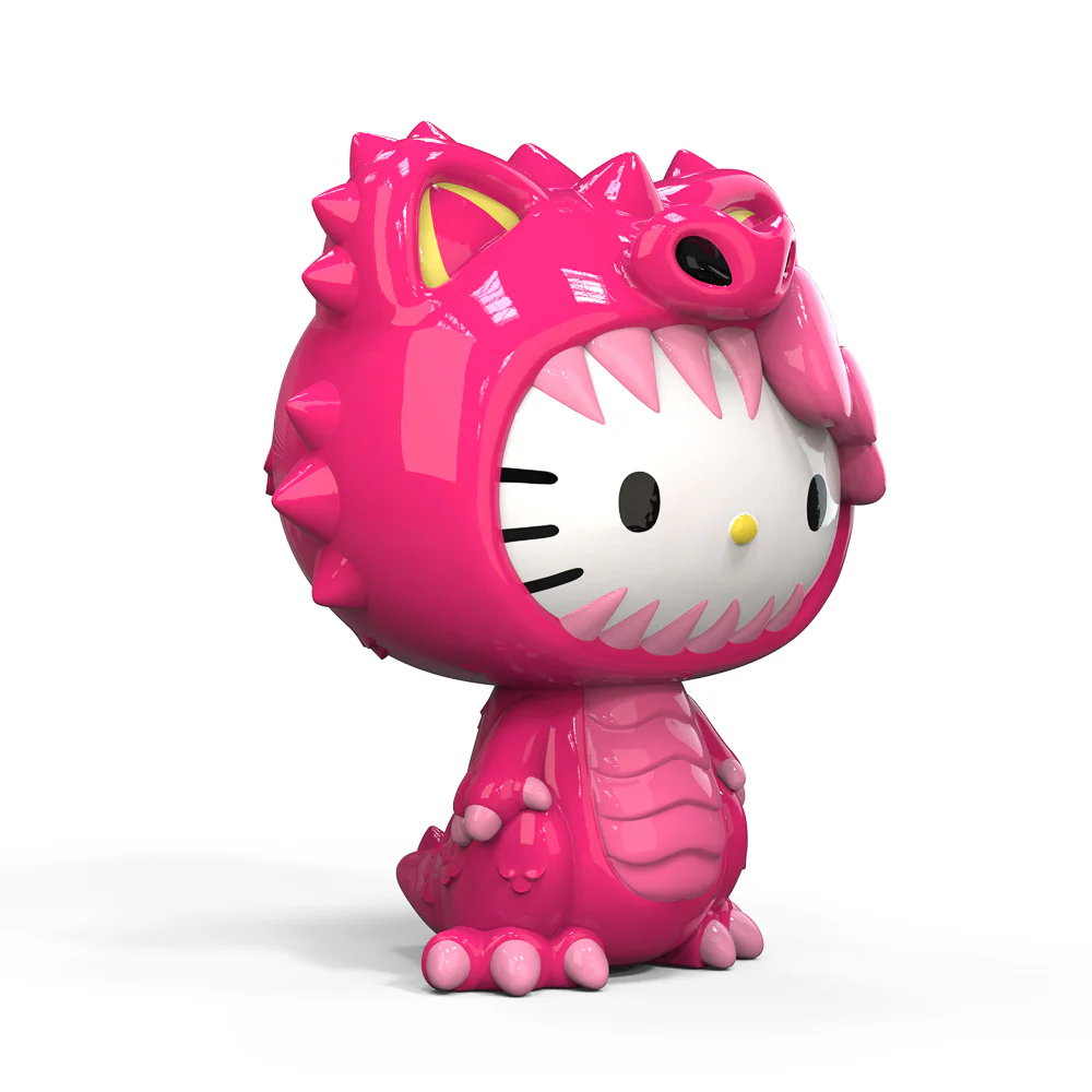 Hello Kitty® Pink Kaiju Monster 36" Art Giant Fiberglass Figure - Limited Edition - Exclusive - SOLD OUT - Image 9