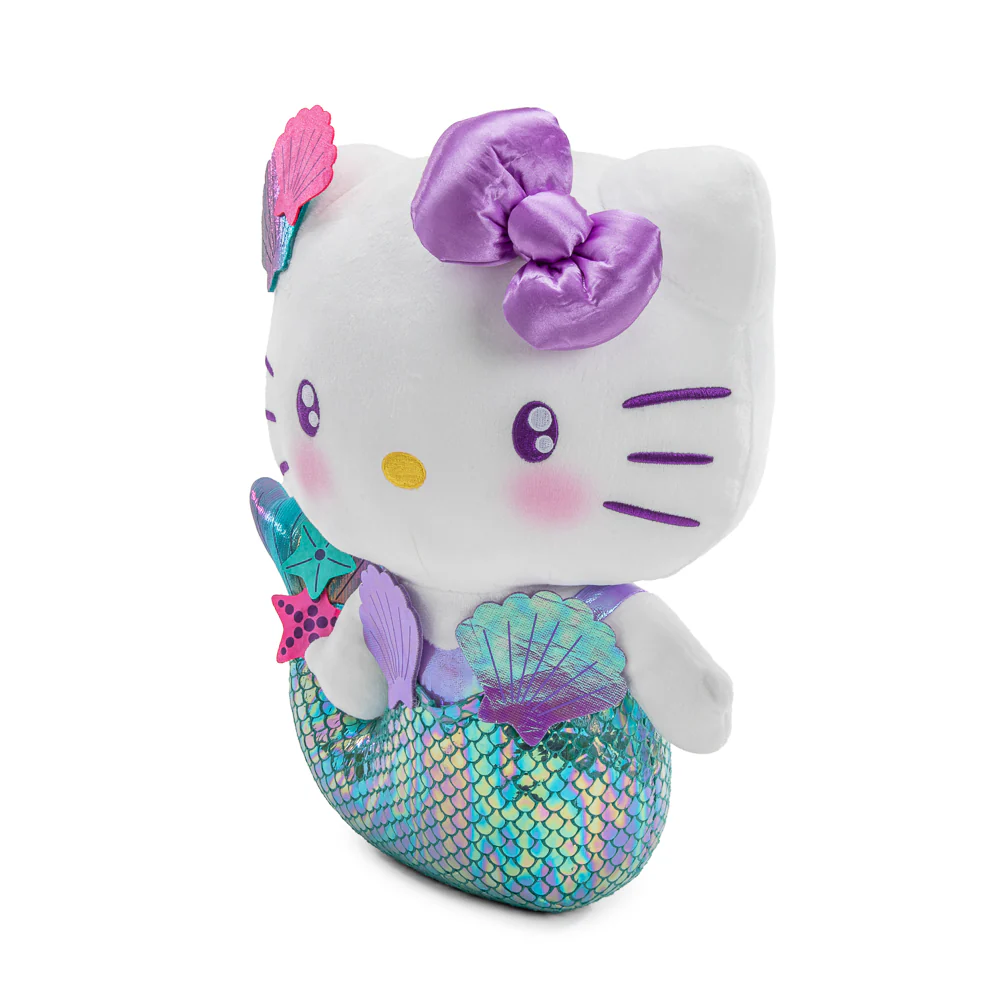 Hello Kitty® Purple Mermaid Plush - Image 7