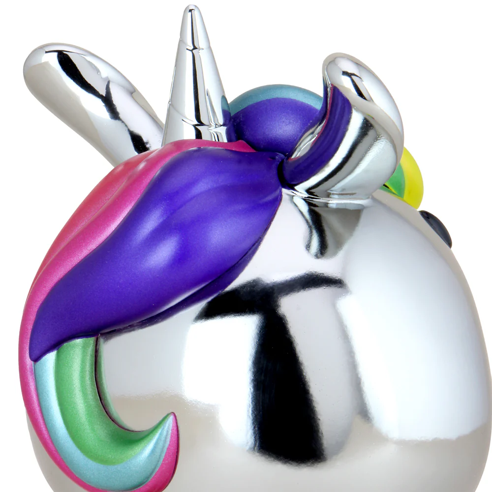 NYCC 2020: Hello Kitty® Unicorn 8" Vinyl Art Figure - NYCC Exclusive Chrome Edition (Limited Edition of 250) - Image 5