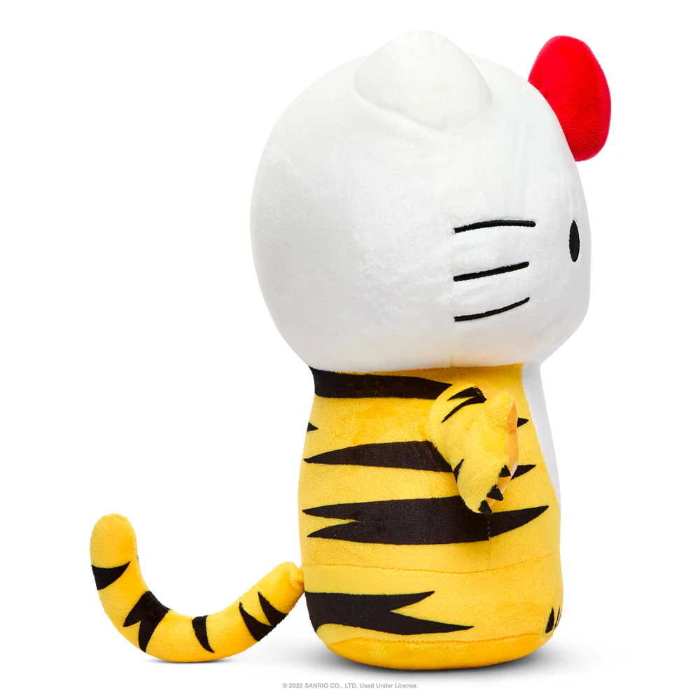 Hello Kitty® Chinese Zodiac Year of the Tiger 13" Plush - Black & Cream Edition - Image 15
