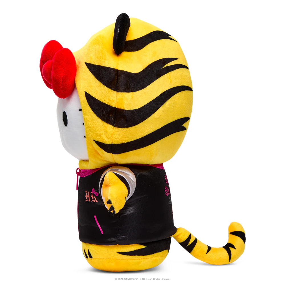 Hello Kitty® Chinese Zodiac Year of the Tiger 13" Plush - Black & Cream Edition - Image 5