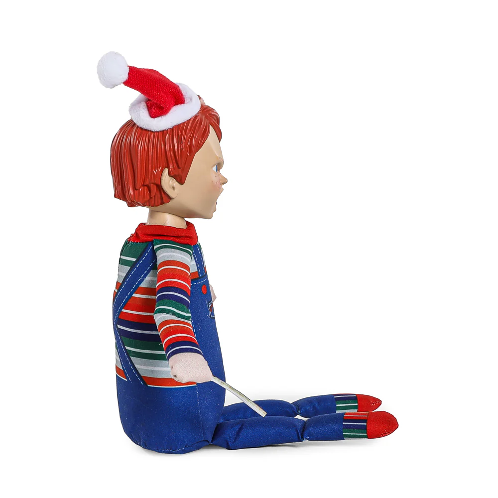 Holiday Horribles Chucky 8” Roto Phunny Plush - Image 3