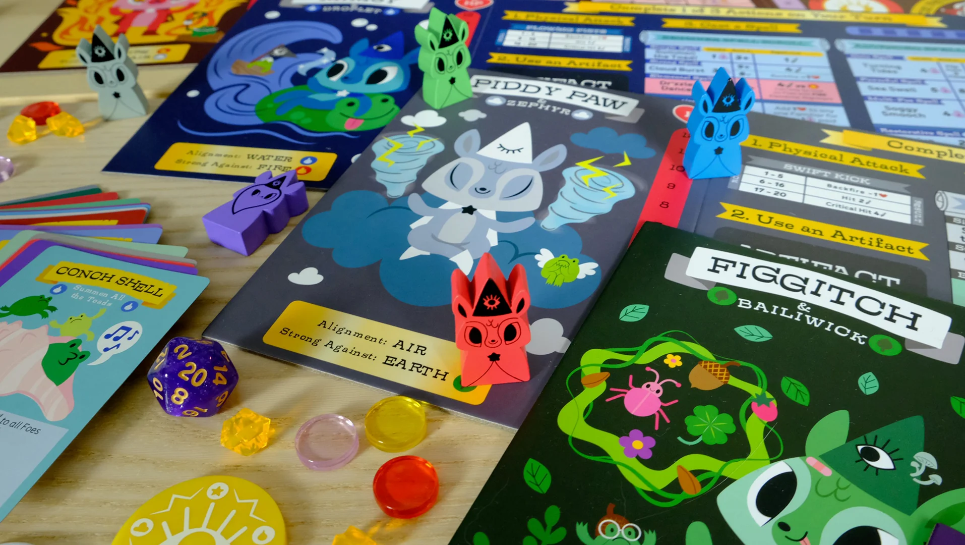 Horrible Adorables - Familiars and Foes: A Spellbinding Cooperative Board Game - SOLD OUT - Image 5