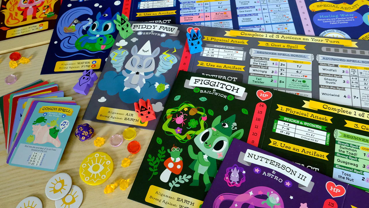 Horrible Adorables - Familiars and Foes: A Spellbinding Cooperative Board Game - SOLD OUT - Image 6