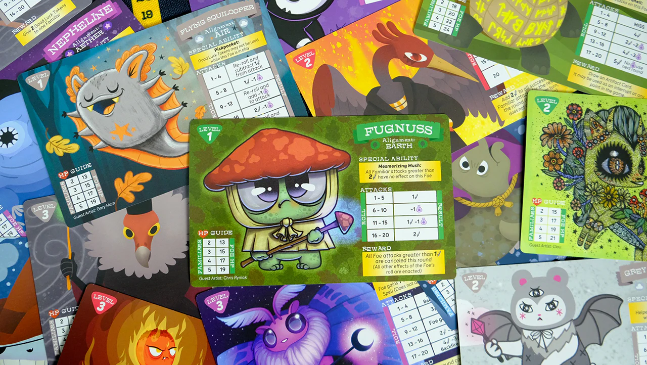 Horrible Adorables - Familiars and Foes: A Spellbinding Cooperative Board Game - SOLD OUT - Image 7