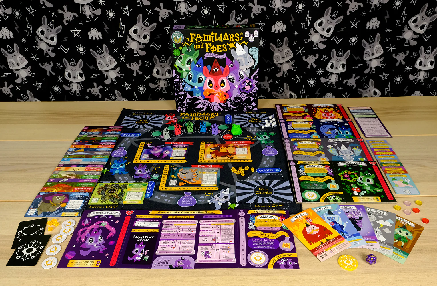 Horrible Adorables - Familiars and Foes: A Spellbinding Cooperative Board Game - SOLD OUT - Image 9