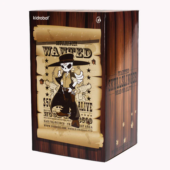 Huck Gee x Kidrobot Skullslinger Art Figure - Blondie Edition - SOLD OUT - Image 2