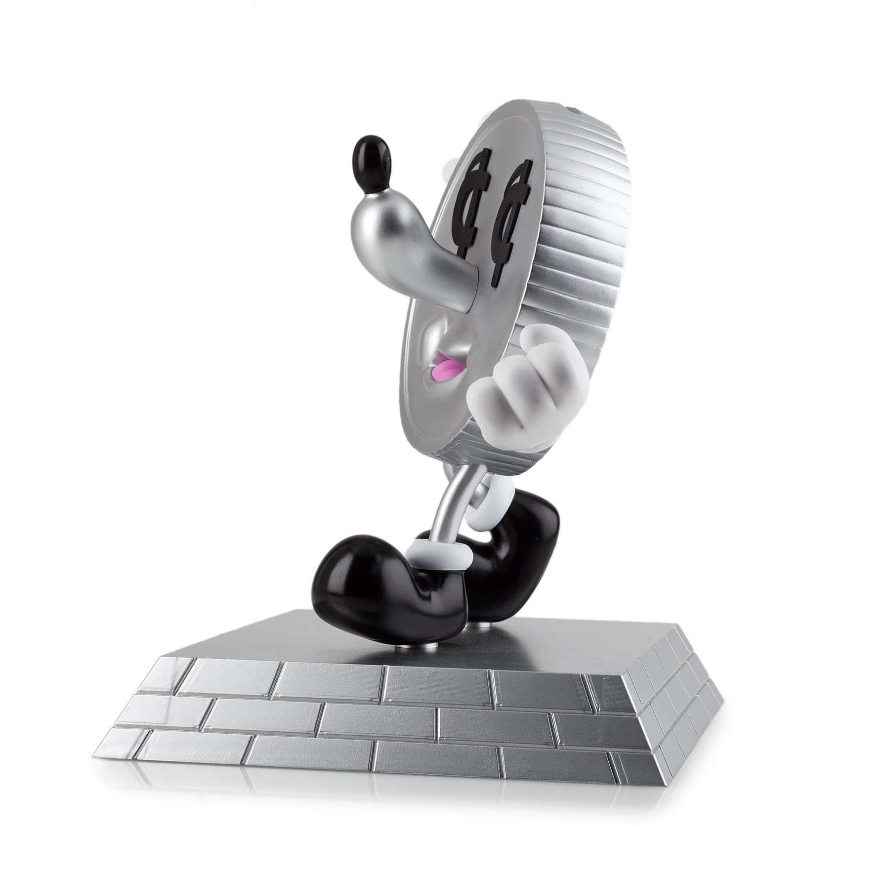 Jeremyville Lucky Money Coin Vinyl Art Toy Bank - Image 5