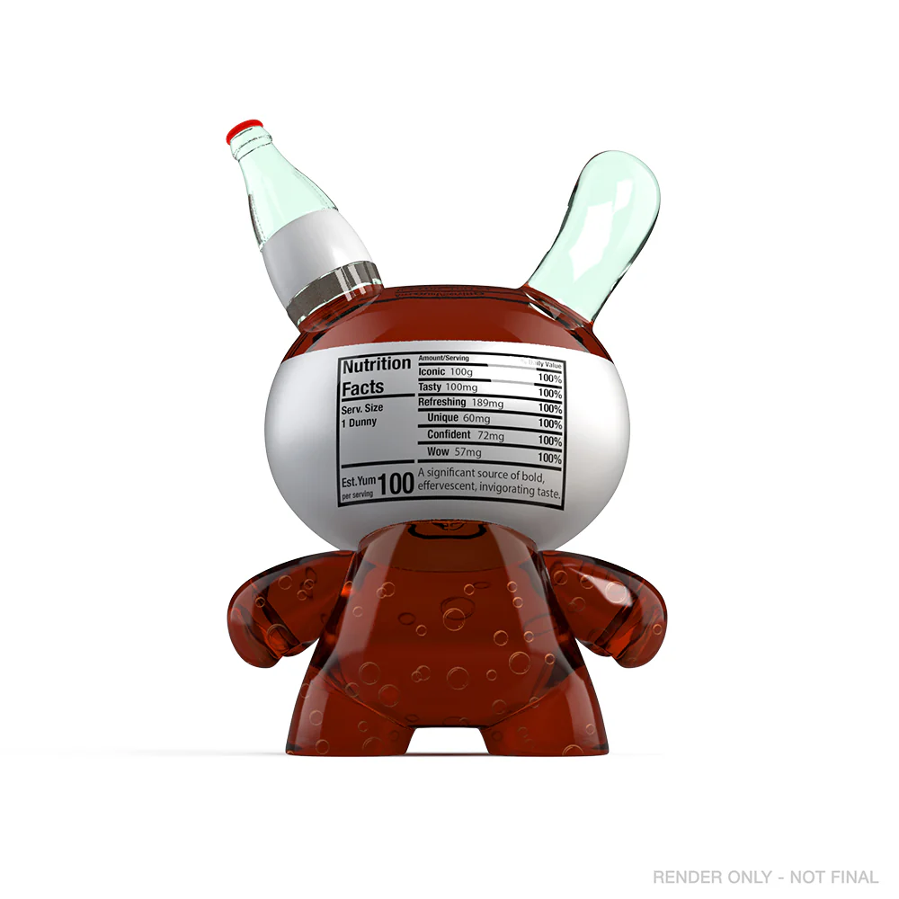 Kidrobot & Diet Coke® 3" Resin Dunny Art Figure (PRE-ORDER) - Image 6