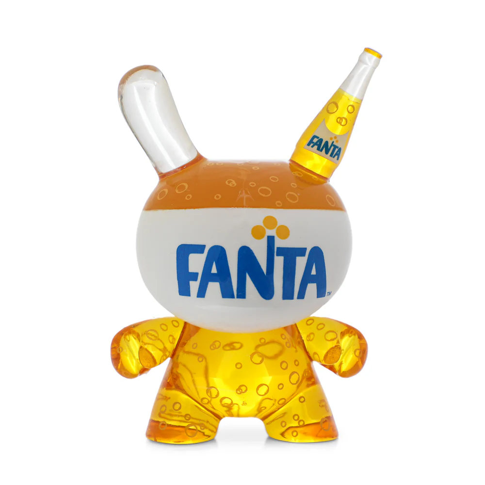 Kidrobot & Fanta® 3" Resin Dunny Art Figure 4-Pack - Image 8